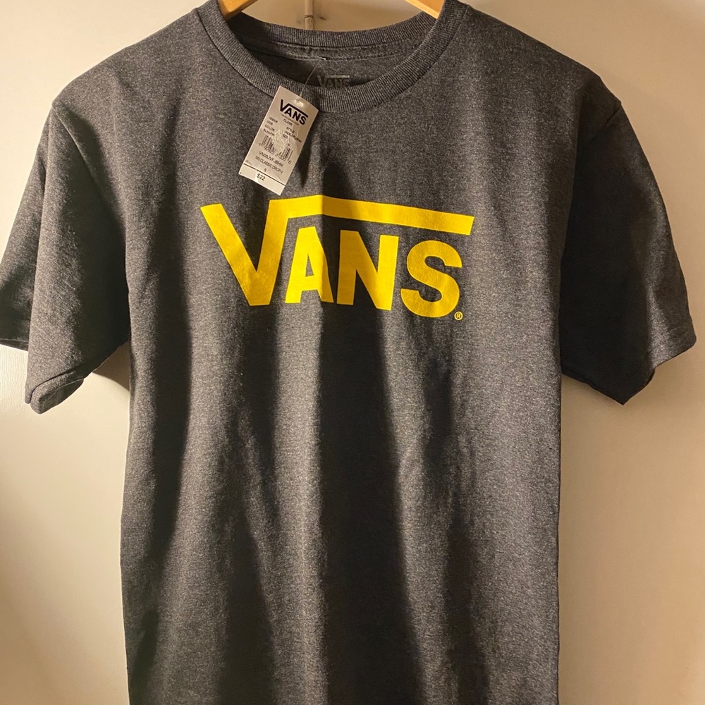 Gray Vans t-shirt